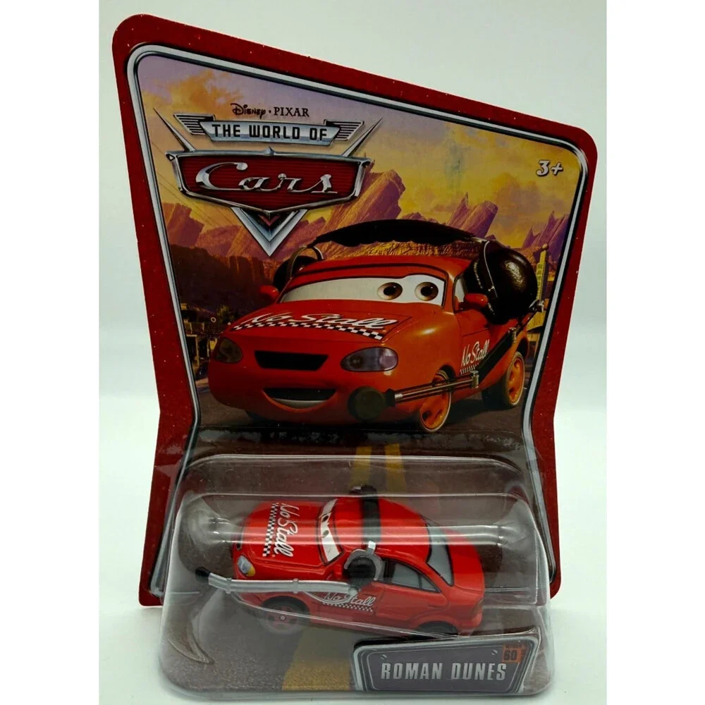 Disney Pixar Cars Roman Dunes Desert Back #60 Diecast Sealed NIP